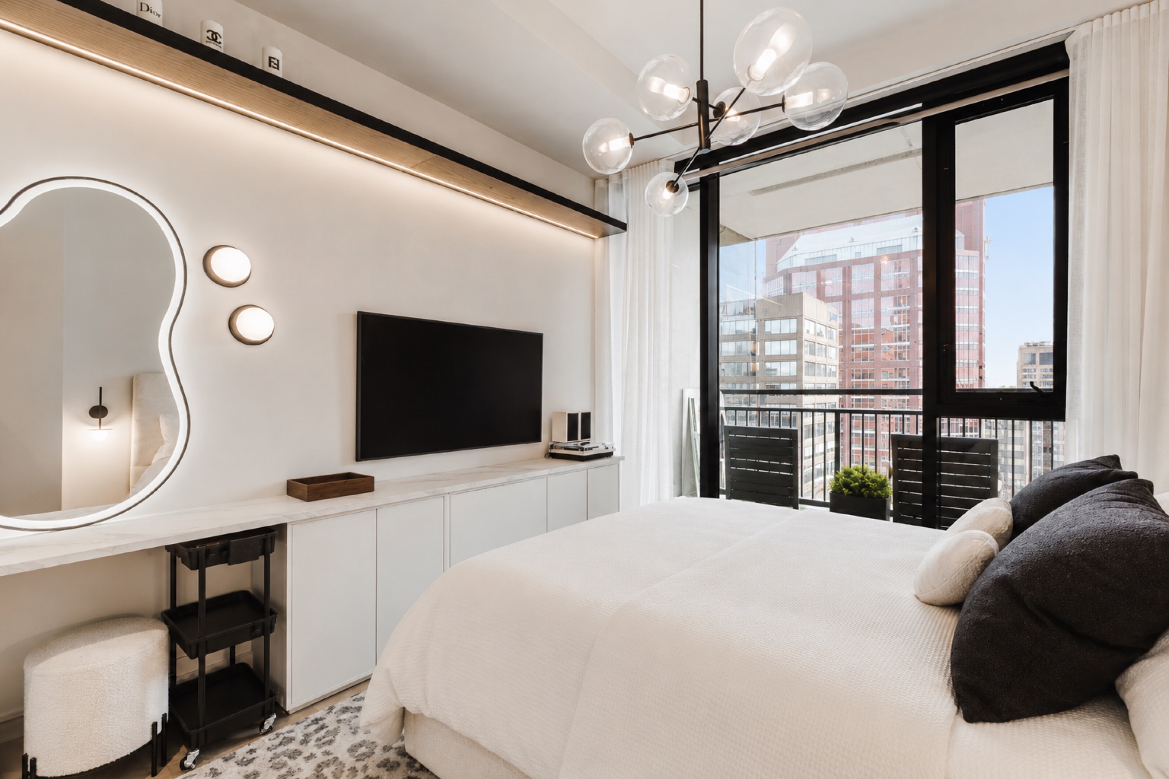 Deuxième chambre, vue d'ambiance